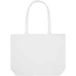 Weekender 500 g/m² Aware™ recycled tote bag – White front view
