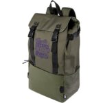 Roam GRS recycled modular backpack – Green with logo