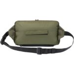 Roam GRS recycled modular sling bag – Green back view