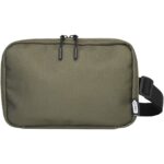 Roam GRS recycled modular toiletry bag – Green front view