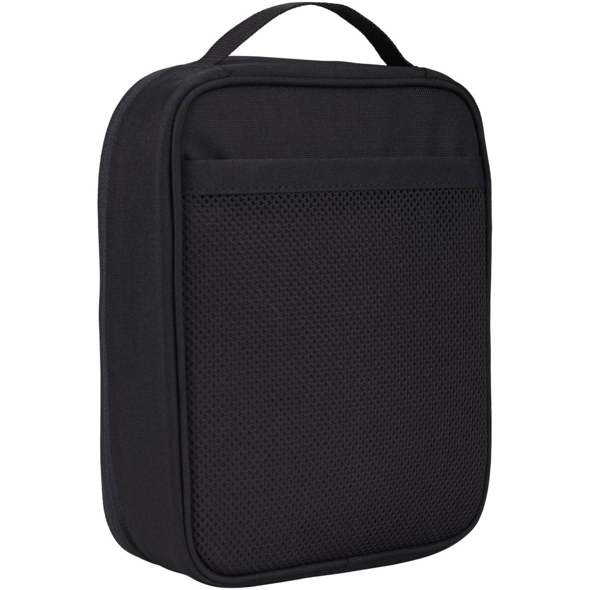 Case Logic Invigo recycled accessories bag – Solid black back view