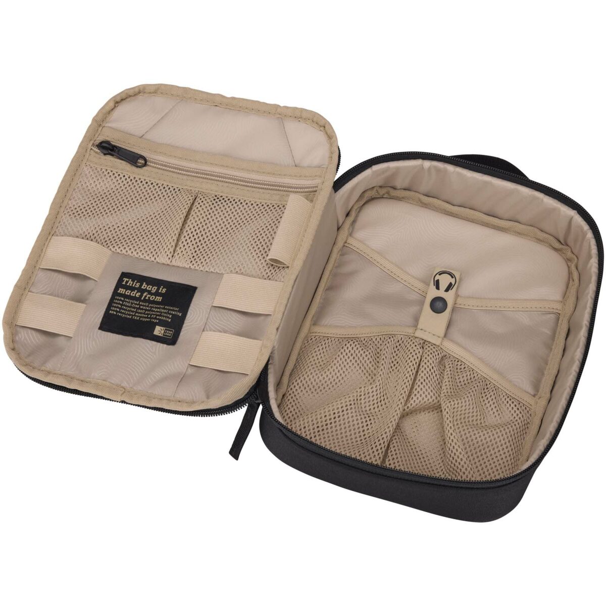 Case Logic Invigo recycled accessories bag – Solid black extra view