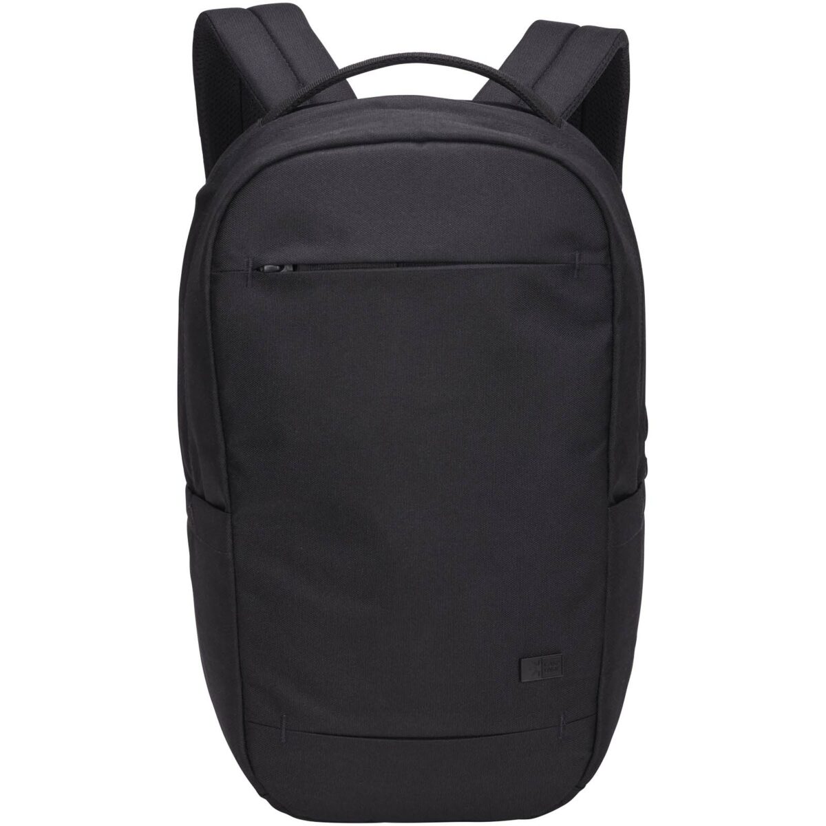 Case Logic Invigo 14" recycled laptop backpack 14.5L – Solid black front view