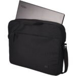 Case Logic Invigo 15.6" recycled laptop bag – Solid black extra view