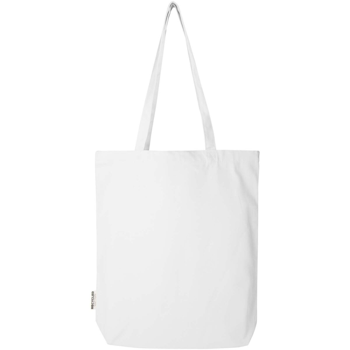 Florida 270 g/m² GRS recycled tote bag 10L – White back view