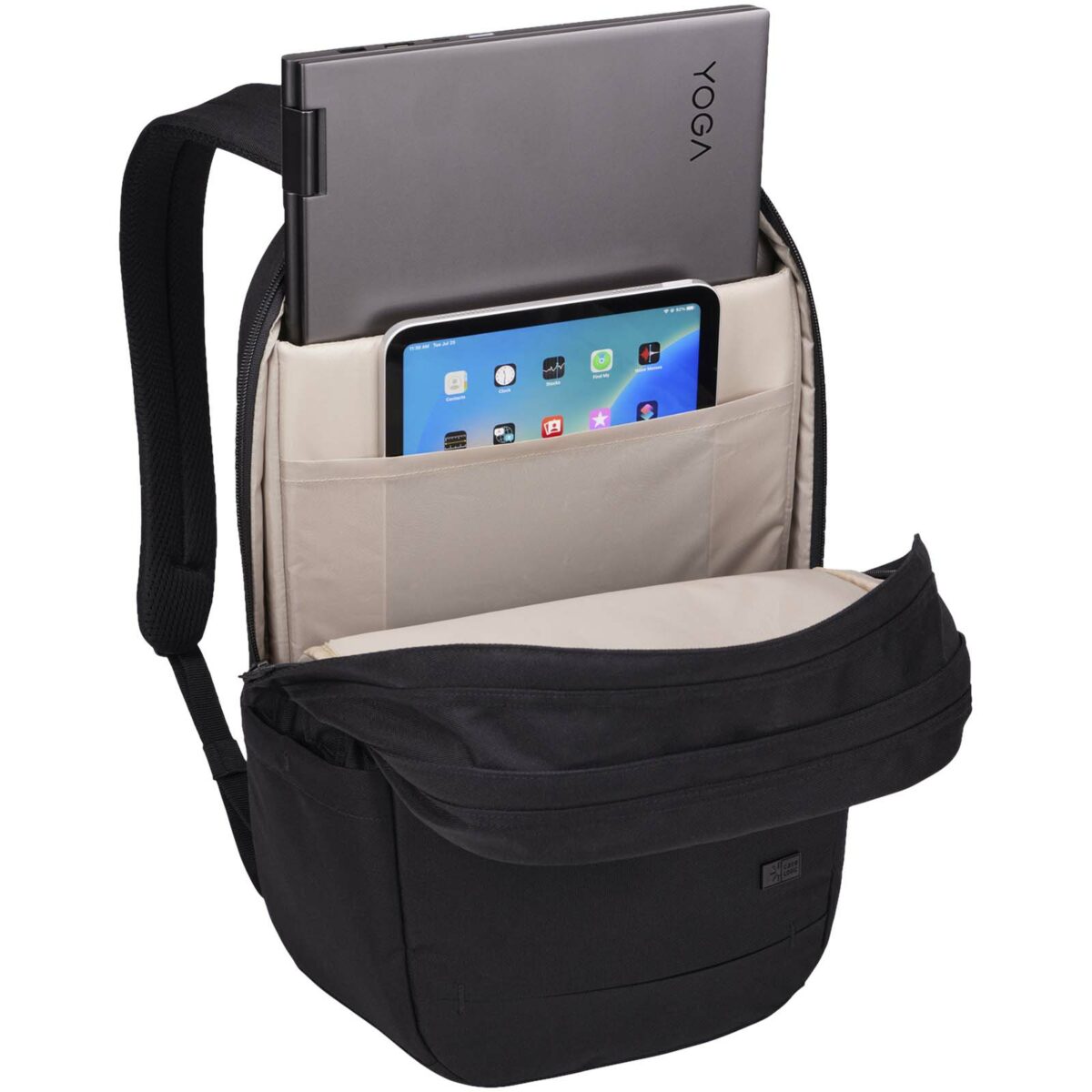 Case Logic Invigo 15.6" backpack 25L – Solid black extra view