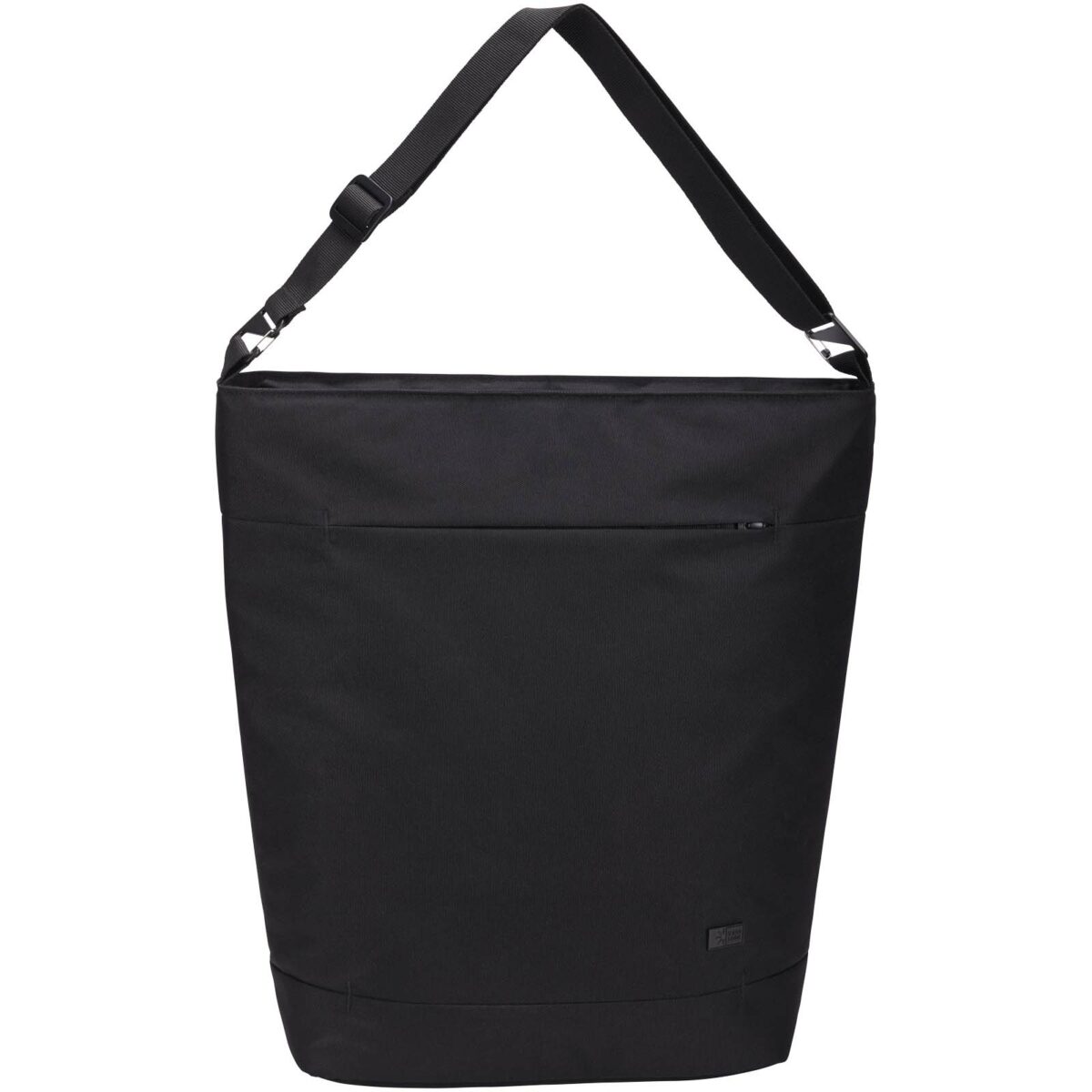 Case Logic Invigo convertible tote bag – Solid black front view
