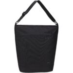 Case Logic Invigo convertible tote bag – Solid black front view