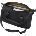 Turner 15.6" GRS recycled laptop duffel bag 36L – Solid black extra view