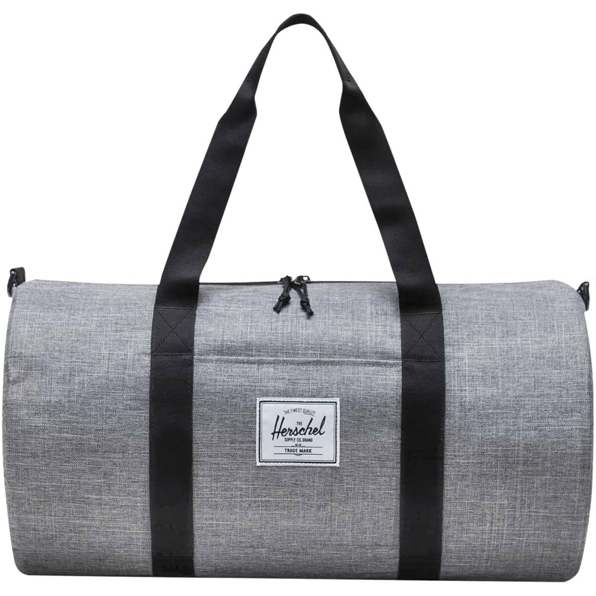 Herschel Classic™ recycled gym bag 27L – Heather grey front view