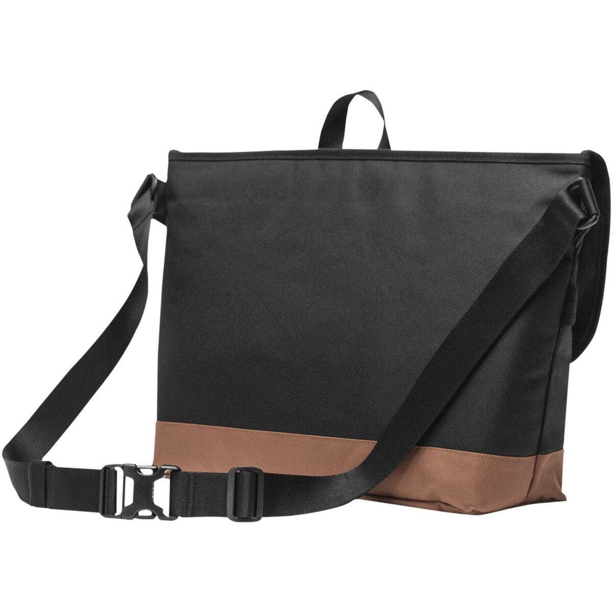 Herschel Cove recycled messenger bag 22.5L – Solid black extra view