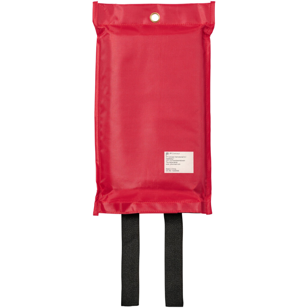 Margrethe emergency fire blanket – Red back view