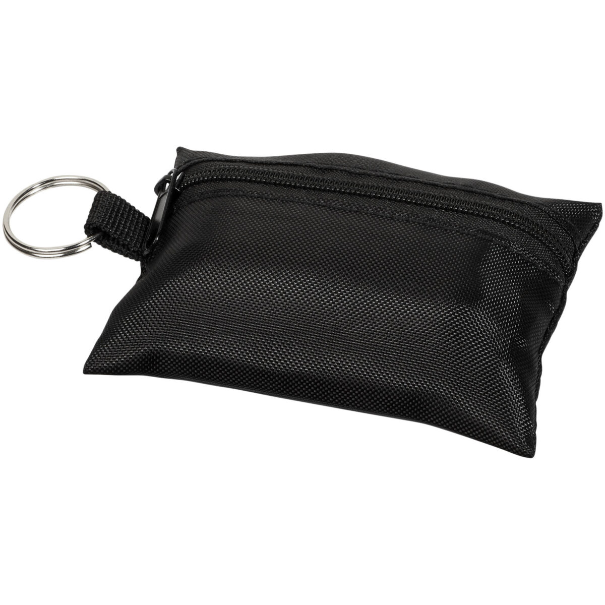 Valdemar 16-piece first aid keyring pouch – Solid black extra view