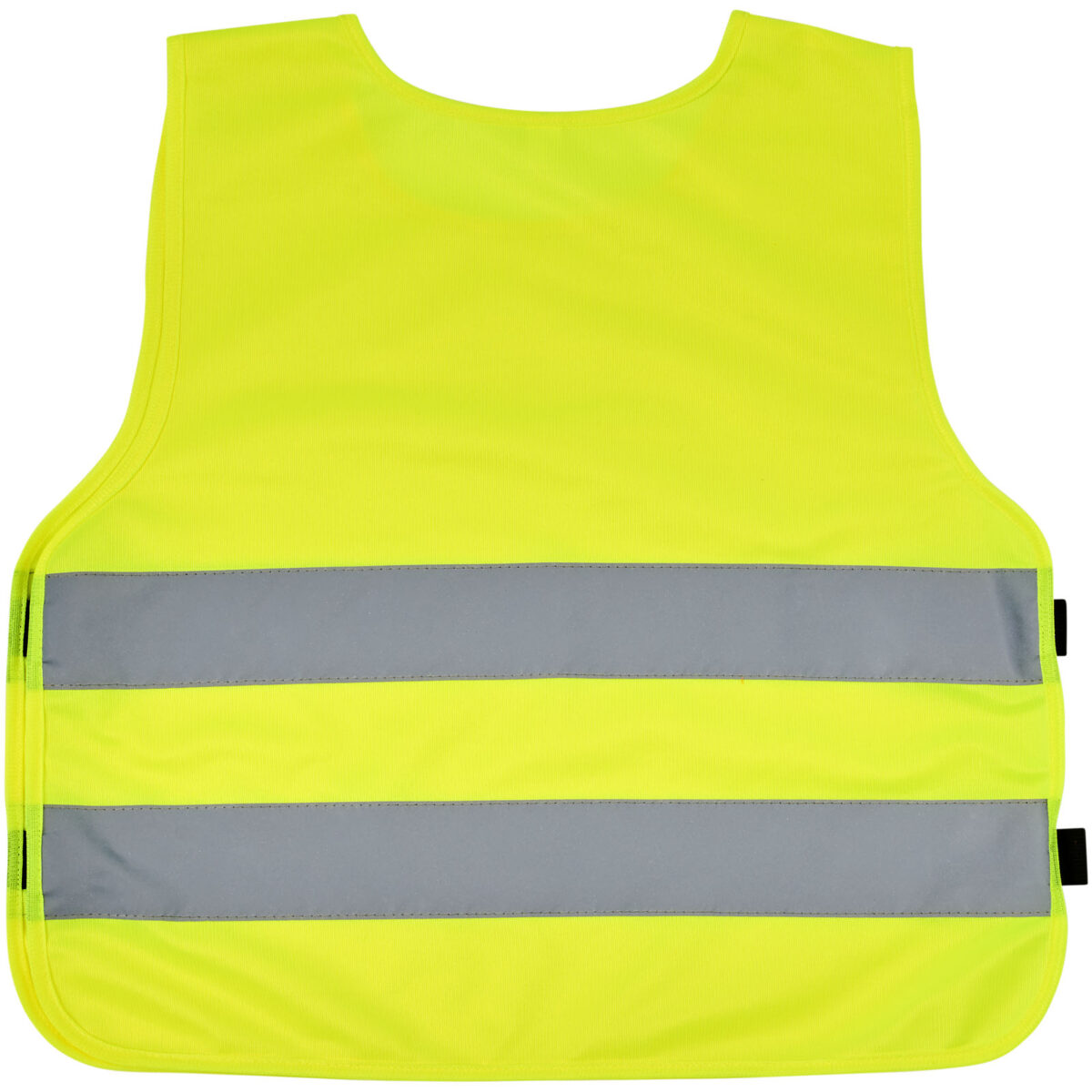 RFX™ Odile XXS safety vest with hook&loop for kids age 3-6 – Neon yellow back view