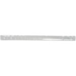 RFX™ Johan 38 cm reflective safety slap wrap – White front view