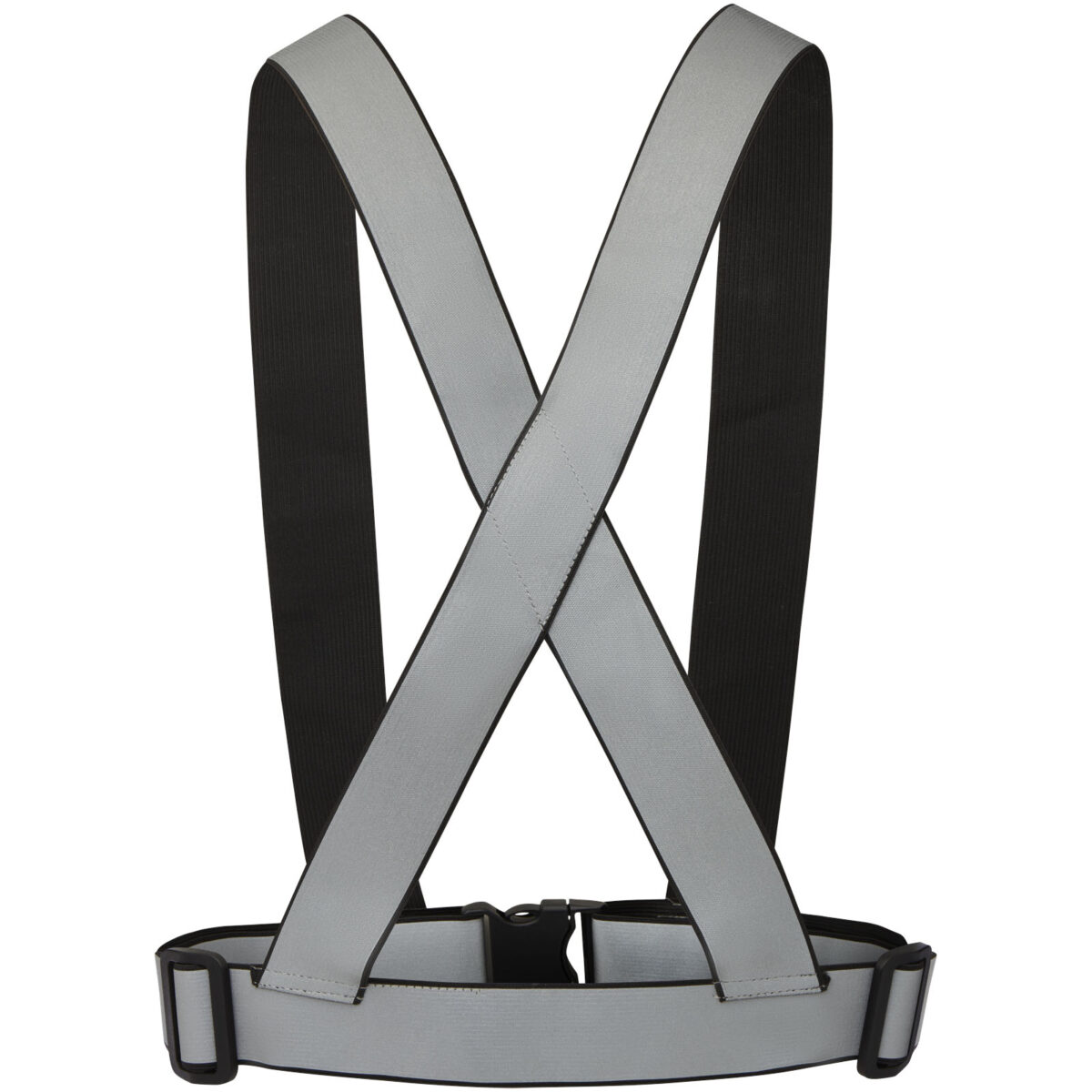 RFX™ Desiree reflective safety harness and west – Solid black back view