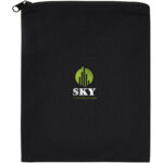 RFX™ Desiree reflective safety harness and west – Solid black with logo