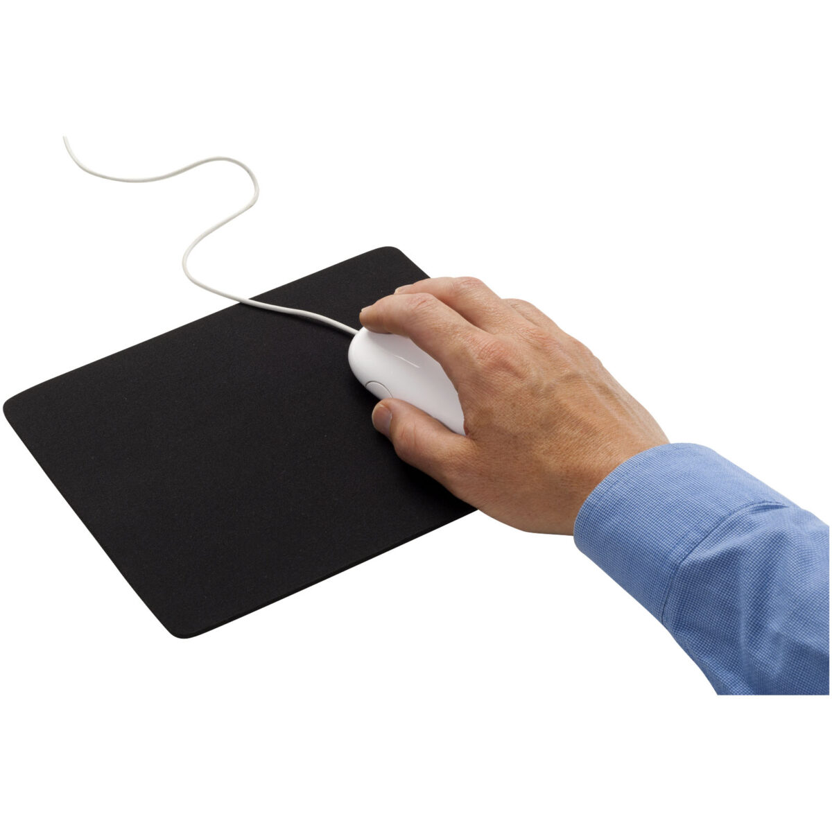 Heli flexible mouse pad – Solid black extra view