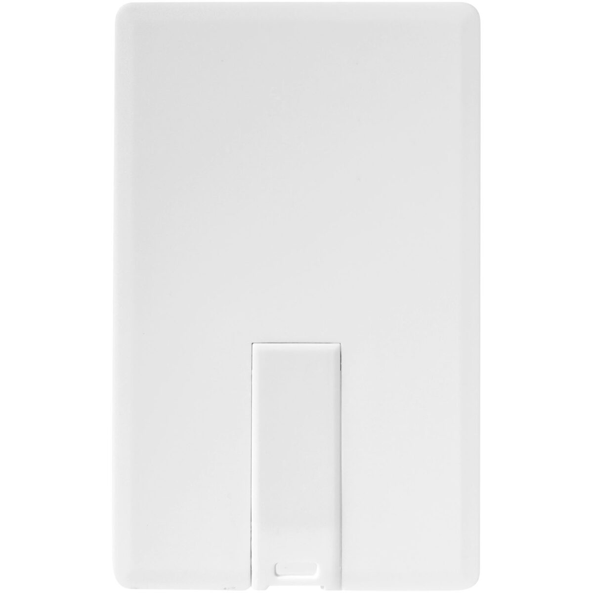 Slim card-shaped 2GB USB flash drive – White extra view