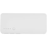 Spare 10.000 mAh power bank – White back view