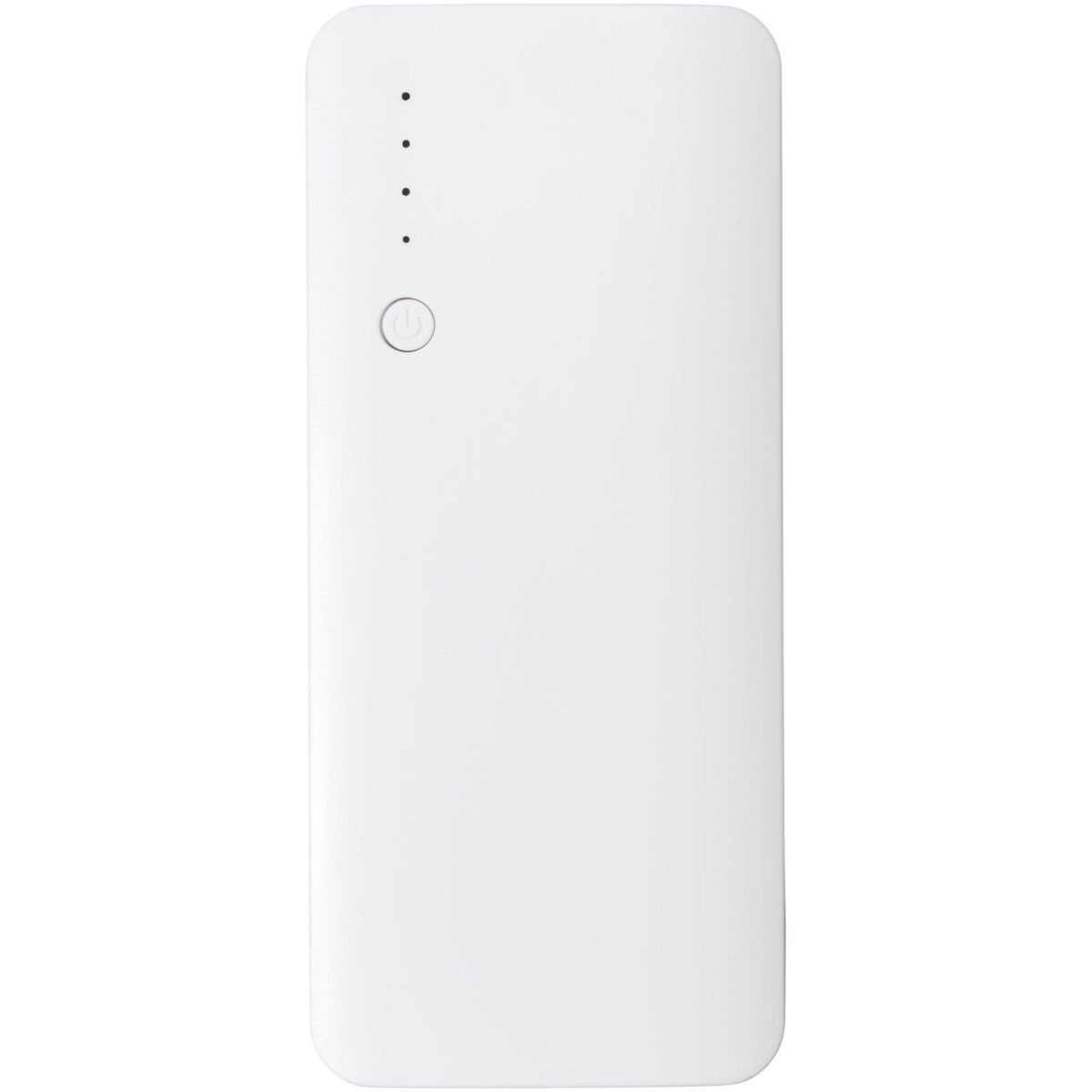 Spare 10.000 mAh power bank – White front view