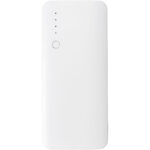 Spare 10.000 mAh power bank – White front view