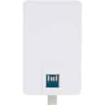 Duo slim 32GB USB drive with Type-C and USB-A 3.0 – White back view