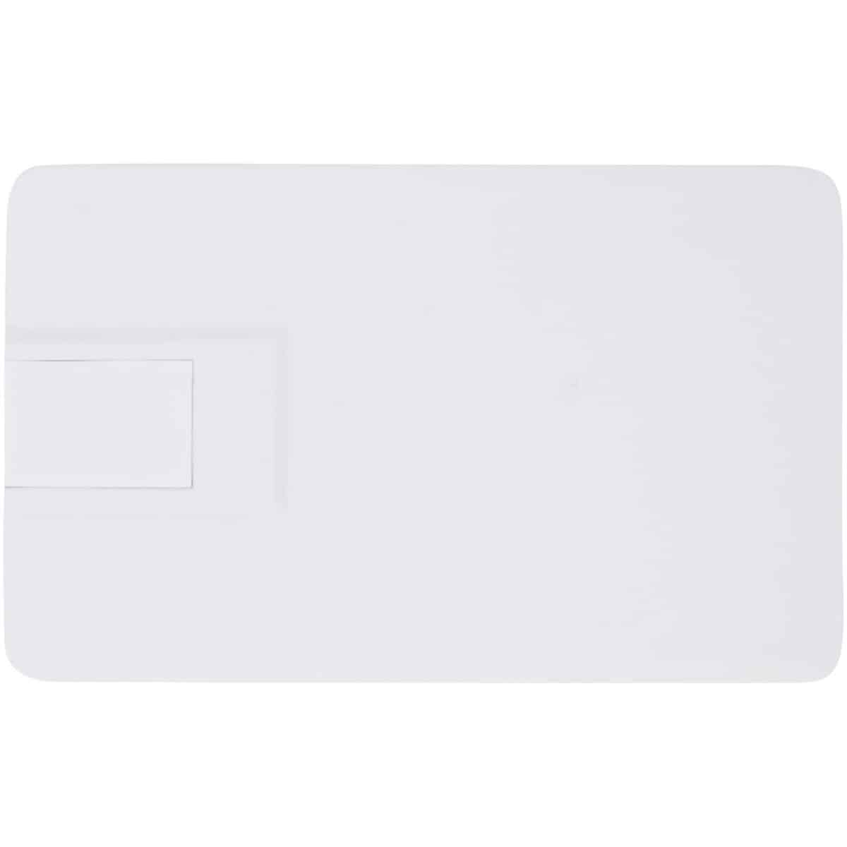 Duo slim 32GB USB drive with Type-C and USB-A 3.0 – White front view