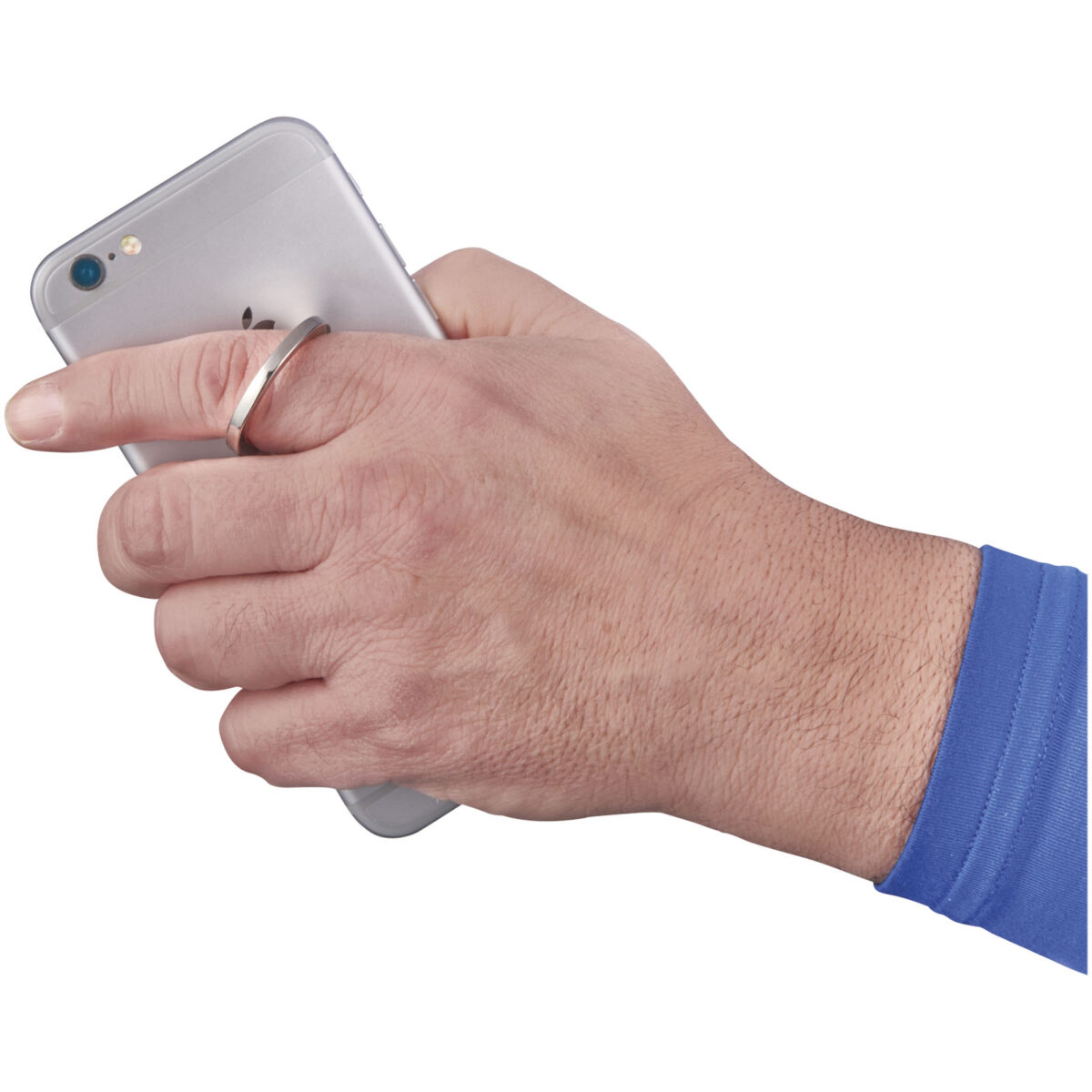 Cell aluminium ring phone holder – Silver extra view