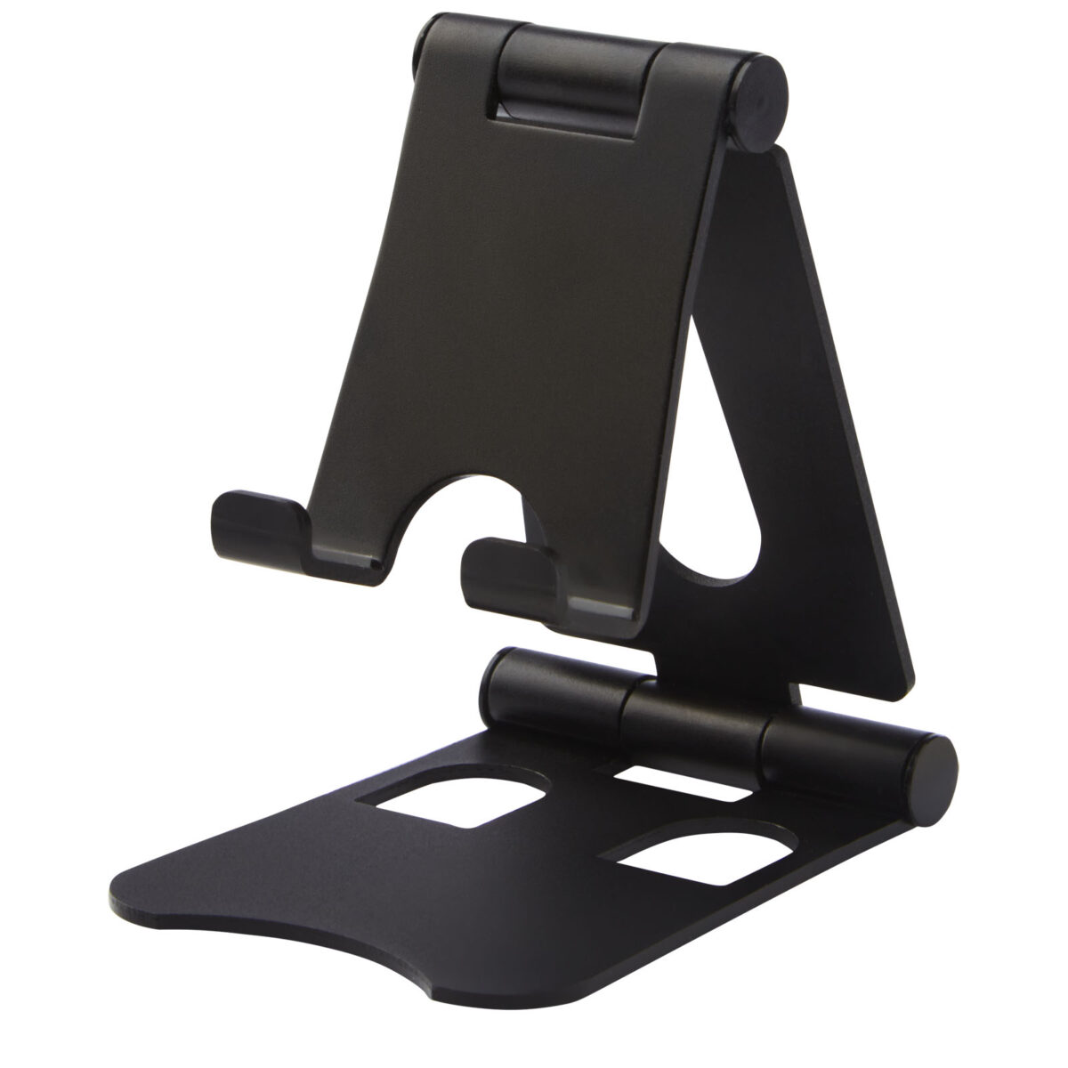 Rise foldable phone stand – Solid black extra view