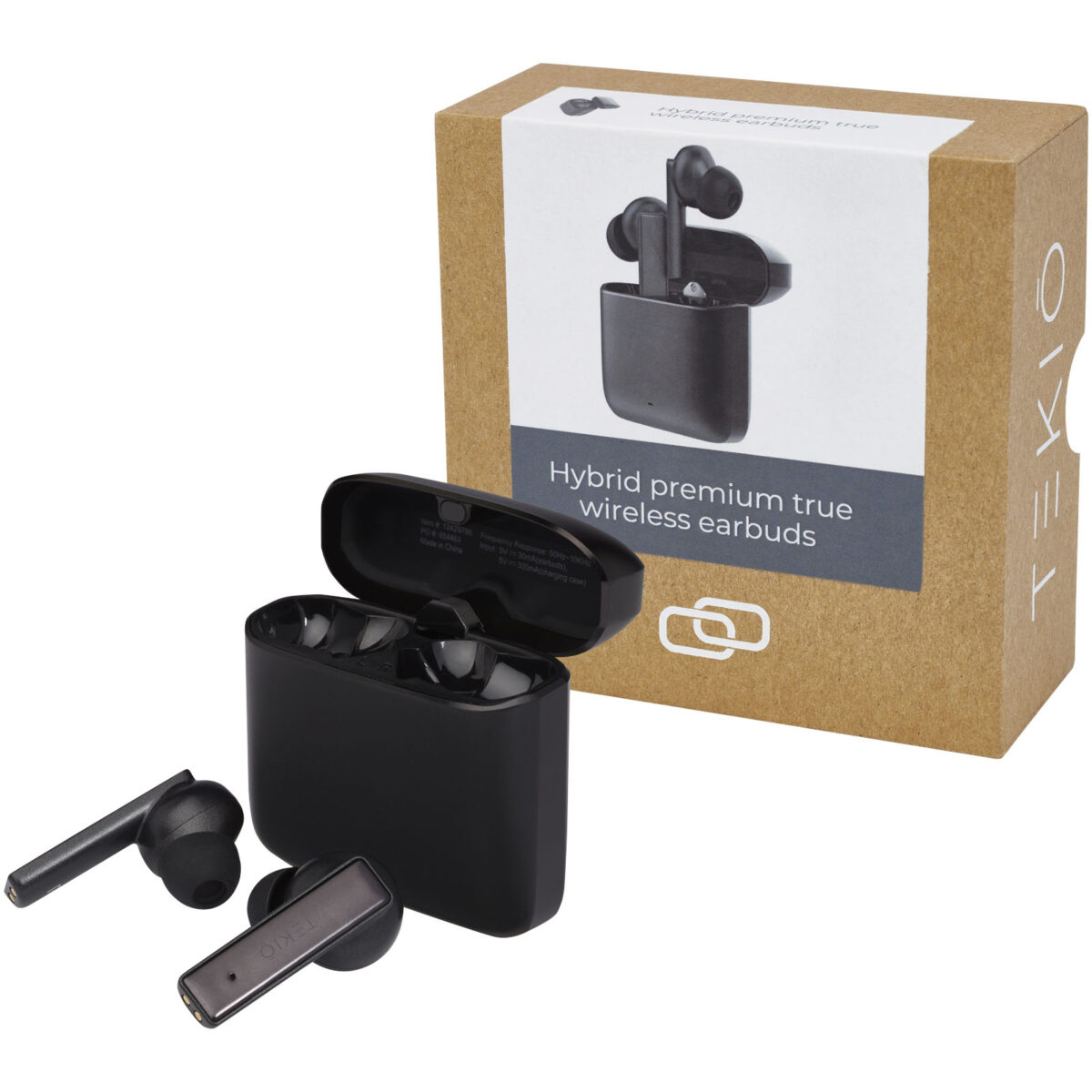 Hybrid premium True Wireless earbuds – Solid black extra view