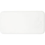 Slender 4000 mAh slim dual power bank – White back view