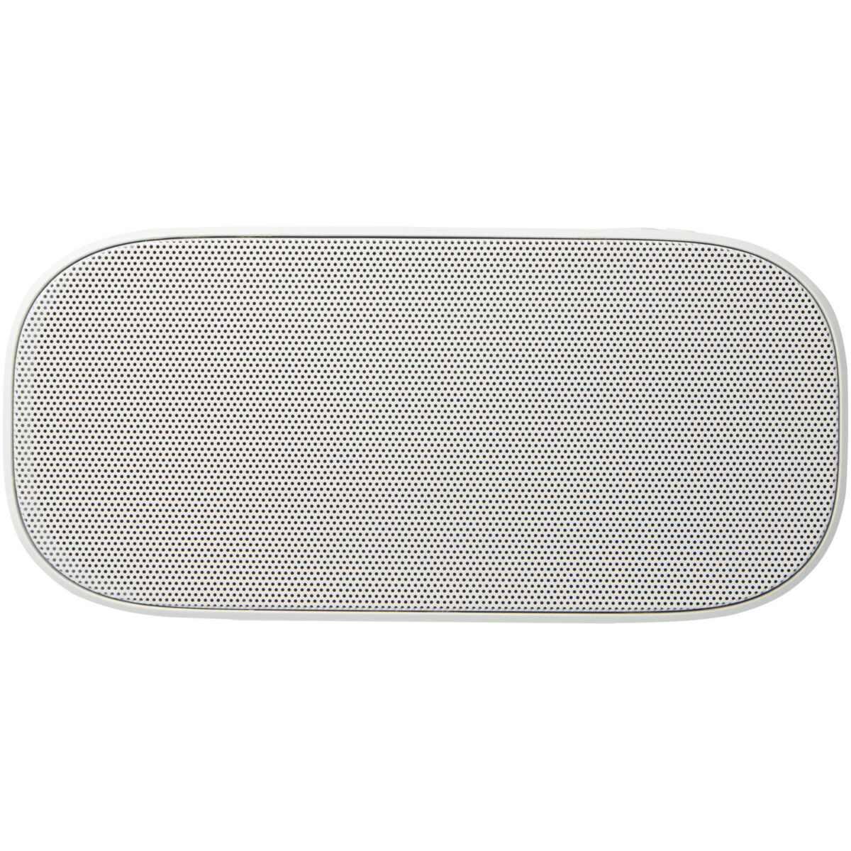 Stark 2.0 5W recycled plastic IPX5 Bluetooth® speaker – White front view