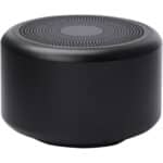 Rise 3W RCS recycled aluminium Bluetooth® mini speaker – Solid black extra view