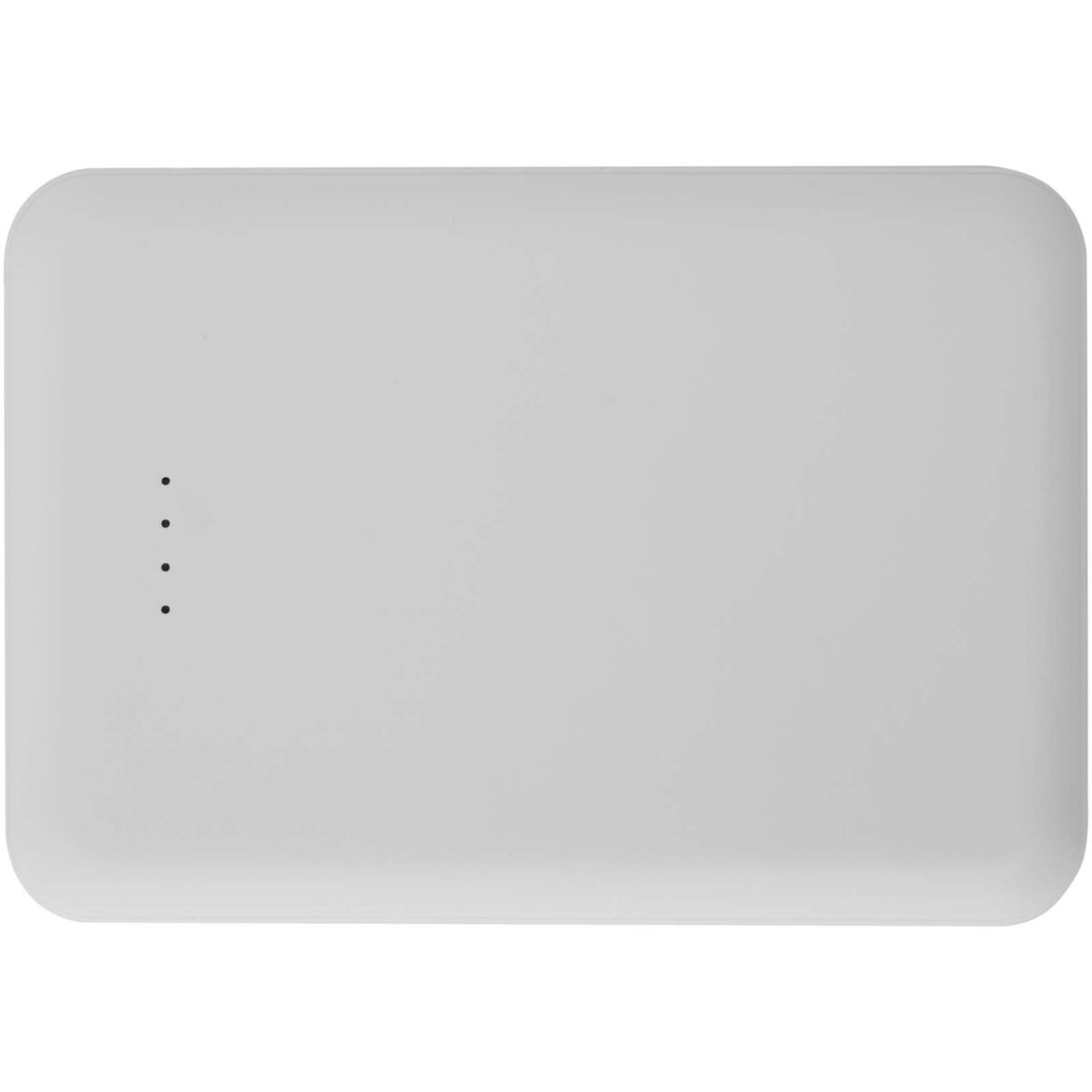 Asama 5000 mAh Type-C recycled plastic power bank – White front view