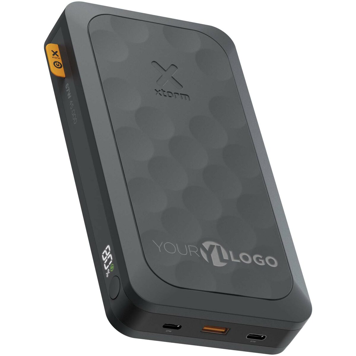 Xtorm FS5451 Fuel Series 45.000 mAh 67W power bank – Midnight black with logo