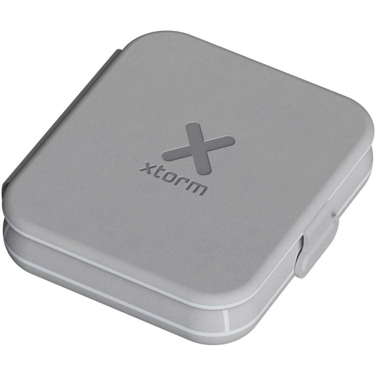 Xtorm XWF21 15W foldable 2-in-1 wireless travel charger – Grey extra view