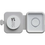 Xtorm XWF21 15W foldable 2-in-1 wireless travel charger – Grey with logo