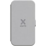 Xtorm XWF31 15W foldable 3-in-1 wireless travel charger – Grey front view