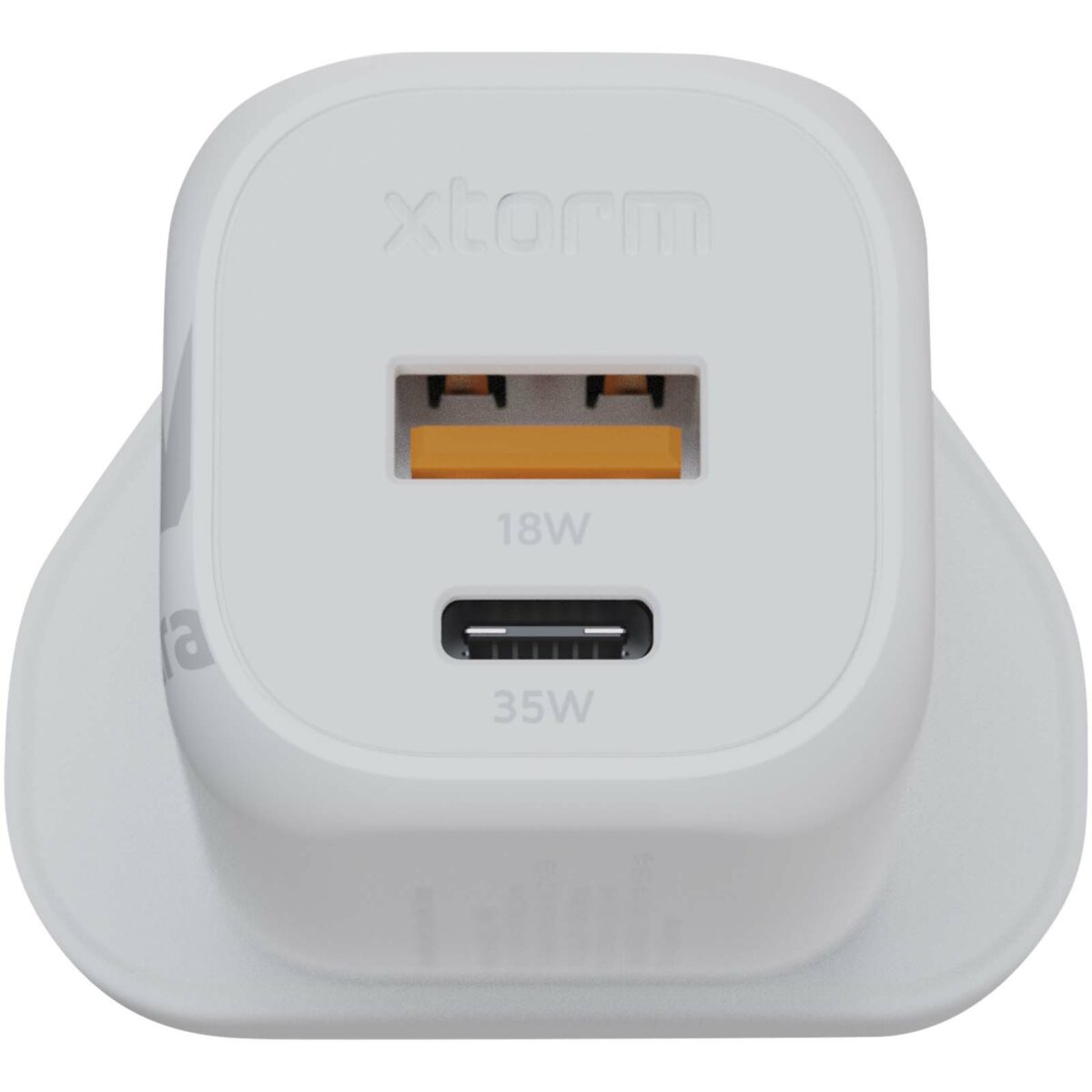 Xtorm XEC035G GaN² Ultra 35W wall charger - UK plug – White extra view