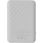 Xtorm XG205 Go2 12W 5.000 mAh fast charge power bank – White back view