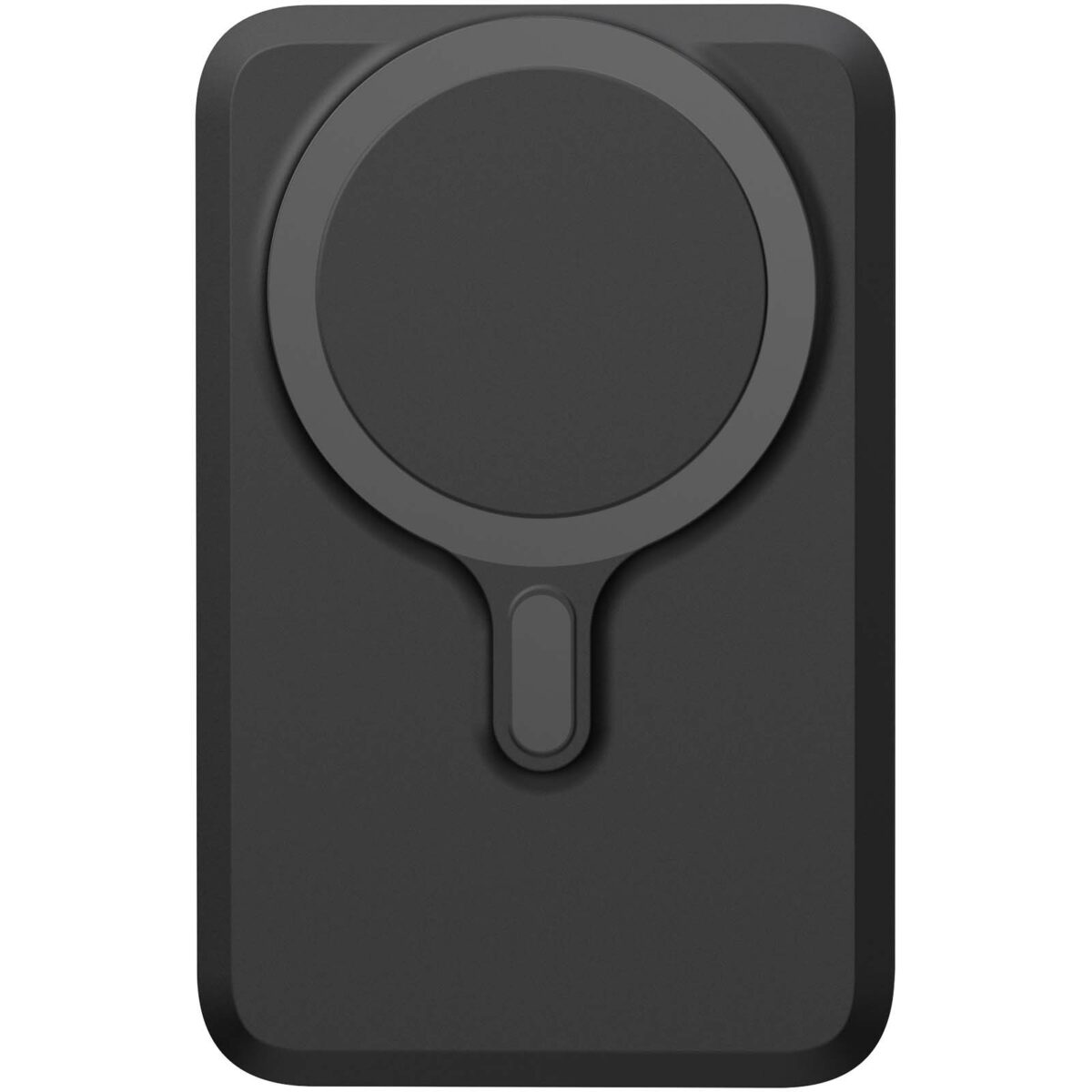 Xtorm FS5W101 10.000 mAh magnetic wireless power bank – Solid black front view
