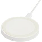 Freal 15W recycled plastic wireless charging pad – White extra view