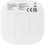 Dofida wired Type-C earbuds with recycled plastic storage box – White back view
