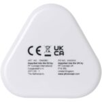 Rebel earbuds with recycled plastic storage box – White back view