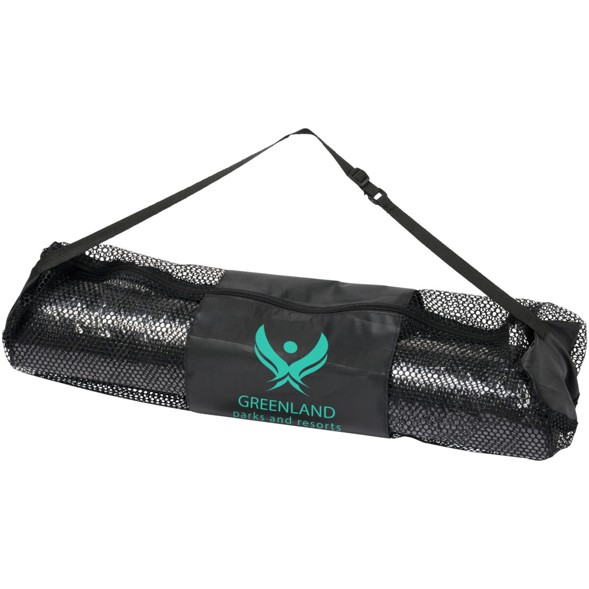 Babaji yoga mat – Grey with logo