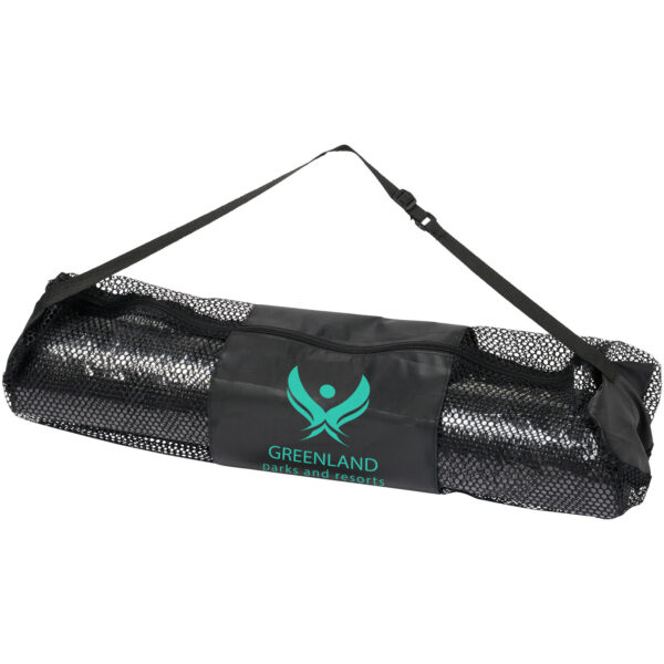 Babaji yoga mat – Grey with logo