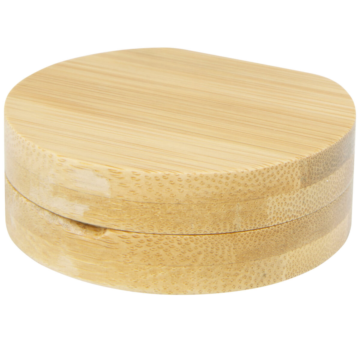 Afrodit bamboo pocket mirror – Natural extra view