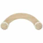 Volu bamboo massager – Natural front view