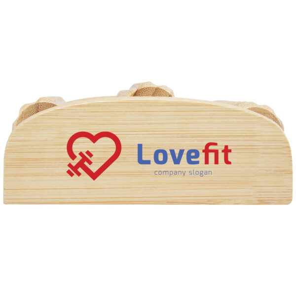 Venis bamboo foot massager – Natural with logo